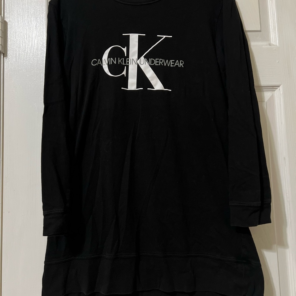 Calvin Klein Black Sleepwear Top